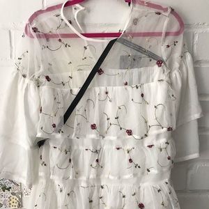 Pretty little thing embroidered dress